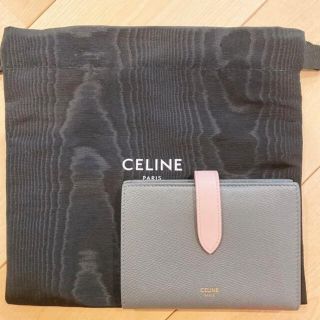 セリーヌ(celine)のセリーヌ 二つ折り財布ミディアムストラップウォレット(財布)