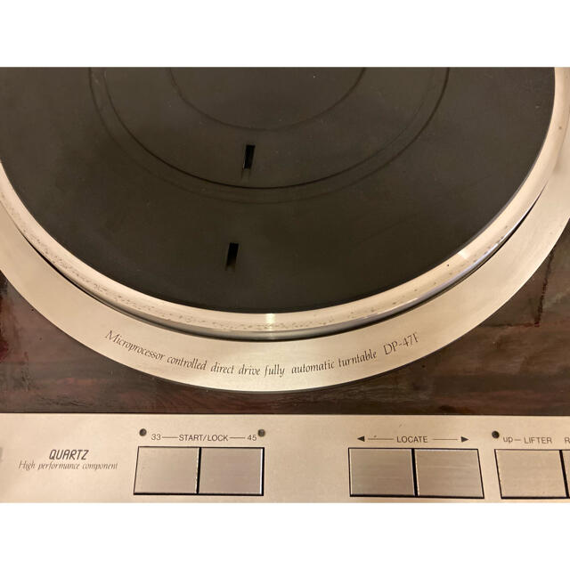 DENON デノン DP-47F レコードプレーヤー ターンテーブル 6