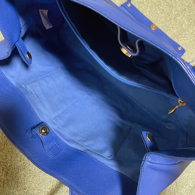 agnes b.(アニエスベー)のハンドバッグ　青色　ブルー　アニエスベー レディースのバッグ(ハンドバッグ)の商品写真
