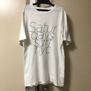 サタデーズサーフニューヨークシティー(SATURDAYS SURF NYC)のサタデーズサーフニューヨークシティ　tシャツ(Tシャツ/カットソー(半袖/袖なし))