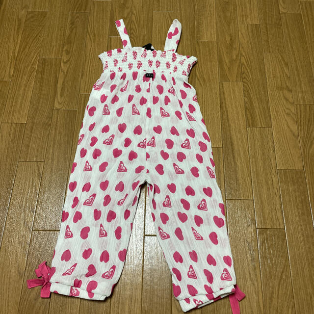 Roxy(ロキシー)の新品タグ付き！ロキシーつなぎ100cm キッズ/ベビー/マタニティのキッズ服女の子用(90cm~)(その他)の商品写真