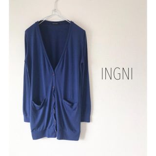 イング(INGNI)のINGNI エアリーロングカーディガン　ZARA ユニクロ　GU(カーディガン)