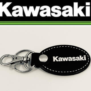 カワサキ(カワサキ)の☆Kawasaki カワサキ　純正　キーホルダー ブラック(その他)