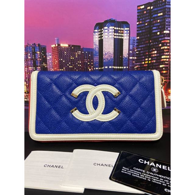 CHANEL シャネル　超レア【正規品】極美品　長財布　フィリグリー　マトラッセ