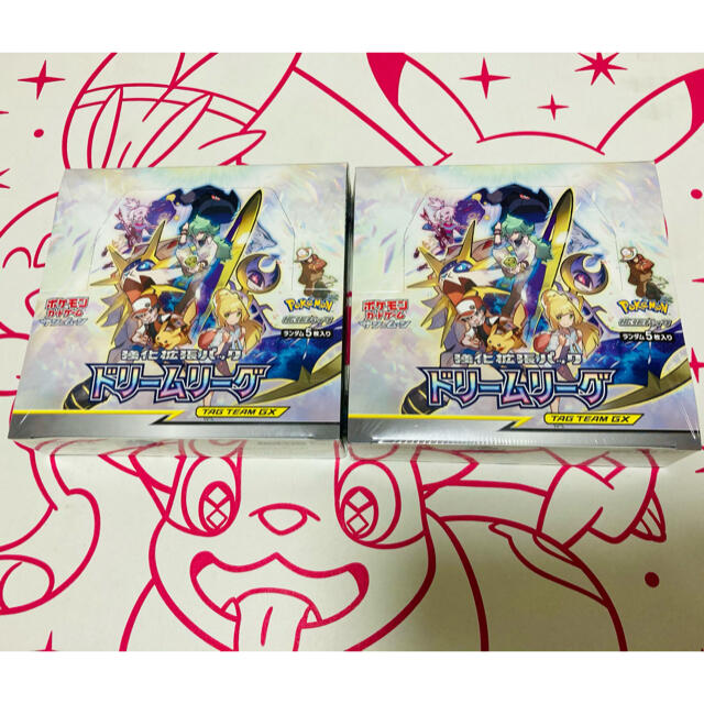 【新品未開封シュリンク付】ポケモンカード　ドリームリーグ　2boxトレーディングカード