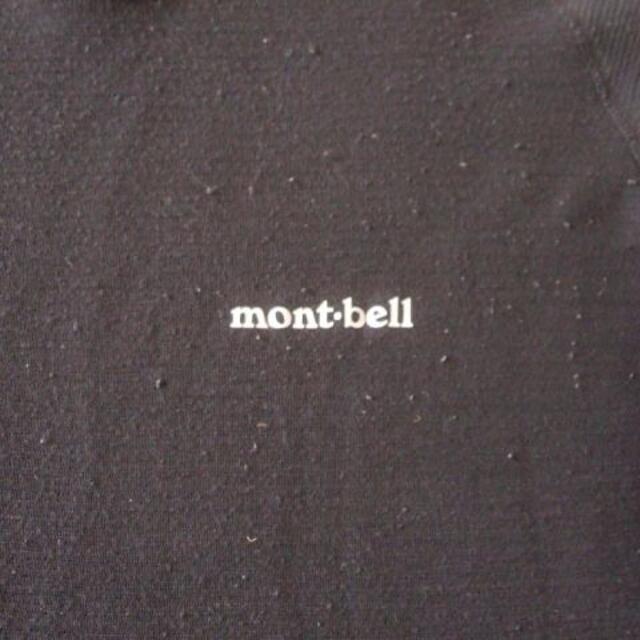 mont bell(モンベル)のモンベル ジオライン EXP. ラウンドネックシャツ 黒 メンズのトップス(Tシャツ/カットソー(七分/長袖))の商品写真