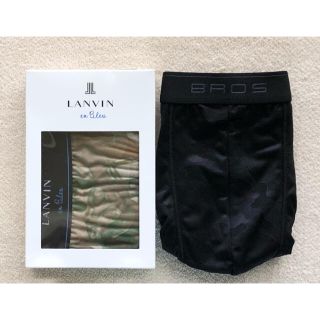 ランバンオンブルー(LANVIN en Bleu)のLANVIN en Bleu＆BROS ボクサーパンツ Ｌサイズ 2枚セット(ボクサーパンツ)