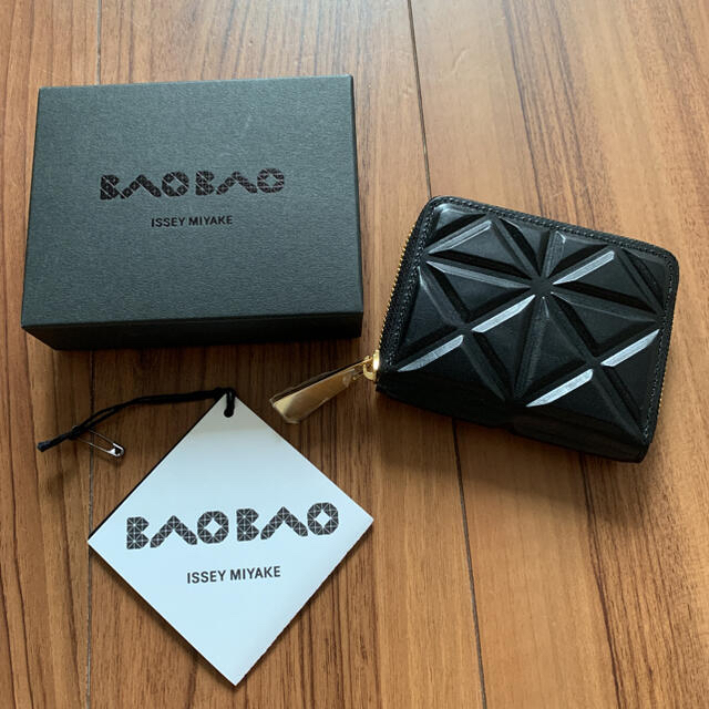 BAOBAO ISSEY MIYAKE GLAM WALLET 財布　ブラック