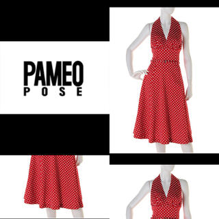 パメオポーズ(PAMEO POSE)のタグ付き pameopose TRIPP NYC_オードリー風ドレス(ひざ丈ワンピース)