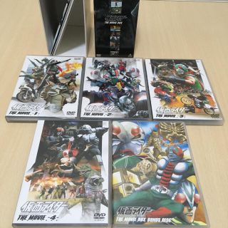 仮面ライダー THE MOVIE BOX〈初回限定生産・4枚組〉の通販 by 仮面ライダー THE MOVIE BOX〈初回限定生産・4枚組〉の通販 by