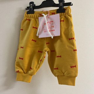 キャラメルベビー&チャイルド(Caramel baby&child )のタイニーコットンズ　TINYCOTTONS70.75☺︎リボン柄スウェット(パンツ)