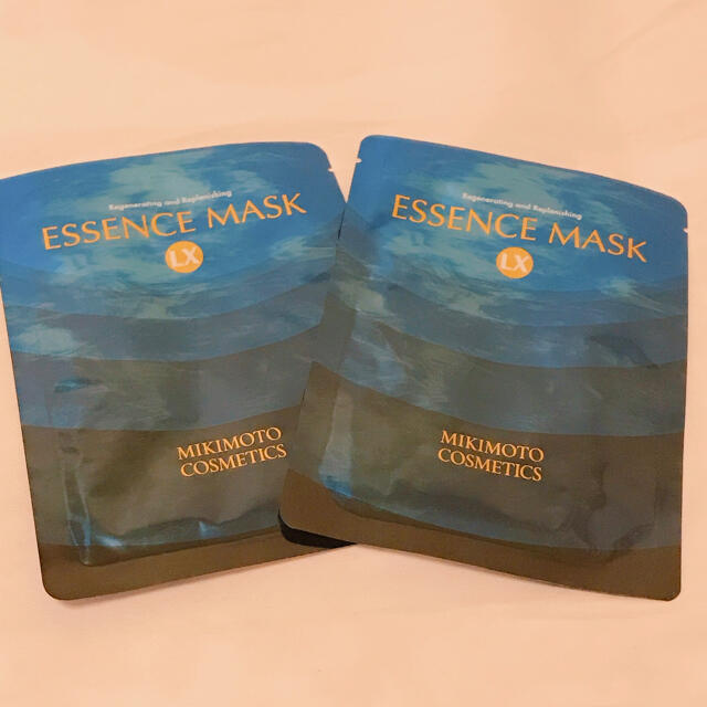 MIKIMOTO COSMETICS(ミキモトコスメティックス)のミキモト  ESSENCE  MASK  LX（2枚） コスメ/美容のスキンケア/基礎化粧品(パック/フェイスマスク)の商品写真