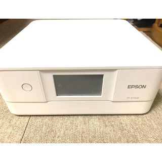 エプソン(EPSON)のエプソン プリンター カラリオ EP-879AW ホワイト (6色)(PC周辺機器)