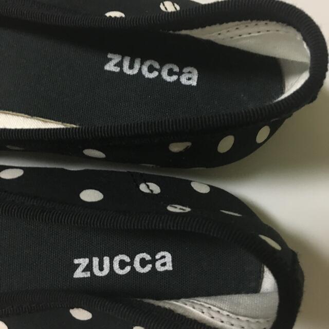 ZUCCa(ズッカ)の【新品】ZUCCa 水玉のバレエシューズ レディースの靴/シューズ(バレエシューズ)の商品写真