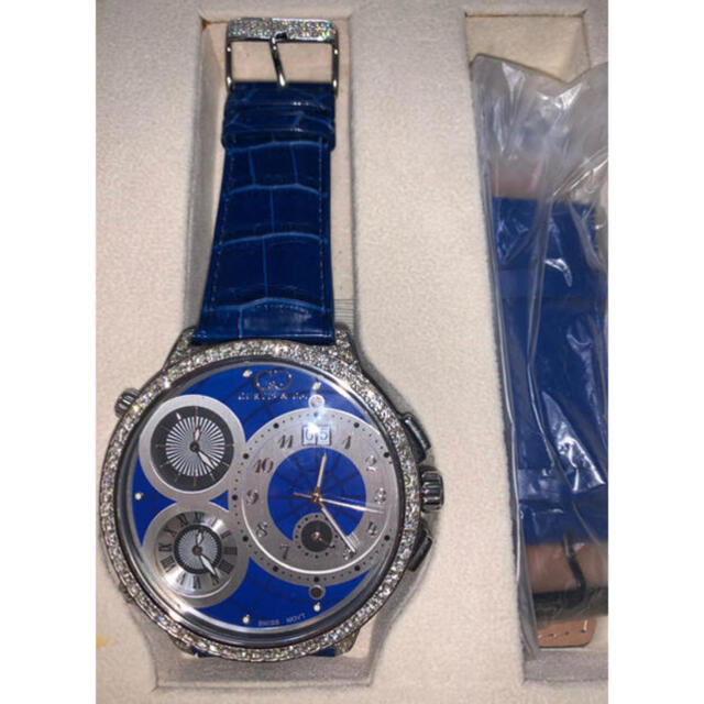 独特な店 Curtis&Co 全面アフターダイヤ　メンズ 腕時計(デジタル)