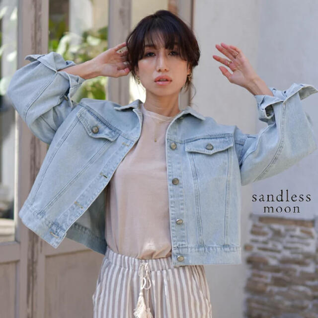 sandlessmoonデニムジャケット