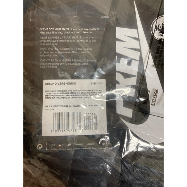 NIKE(ナイキ)の国内未発売 NIKE プレミアリーグ リュック バックパック メンズのバッグ(バッグパック/リュック)の商品写真