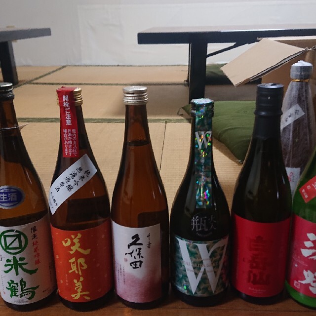 日本酒しごうびん十二本