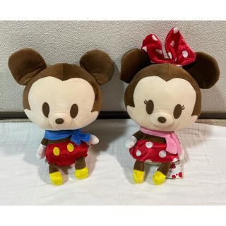 期間限定値下げ！！ディズニー　ミッキー　ミニー　ぬいぐるみ(キャラクターグッズ)