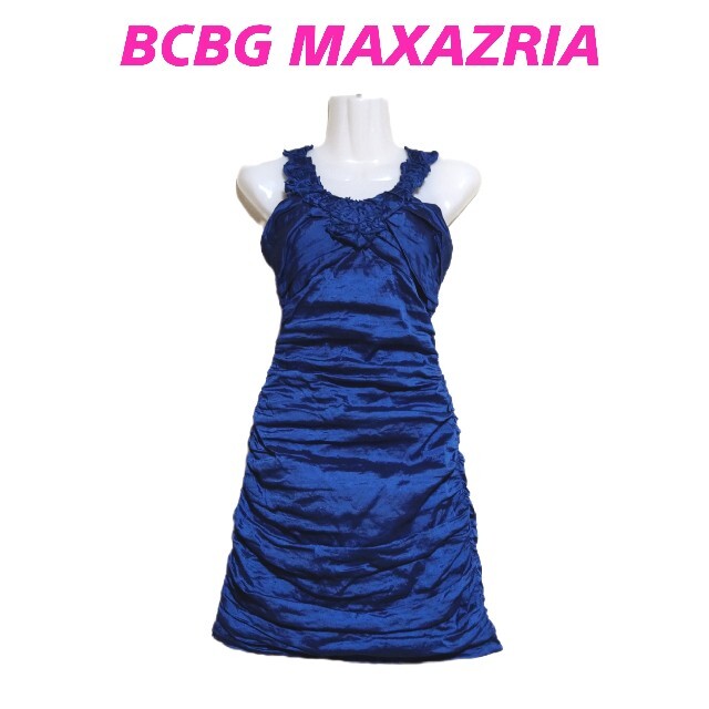 BCBGMAXAZRIA(ビーシービージーマックスアズリア)の✿mika様専用✿　【新品】BCBG MAXAZRIA・ワンピース ドレス レディースのフォーマル/ドレス(ミニドレス)の商品写真