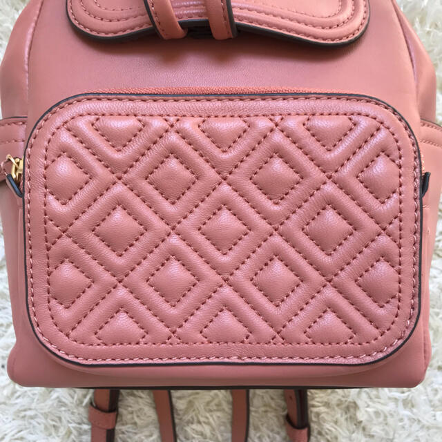 極美品✨TORY BURCH フレミング バックパック レザー タッセル ピンク