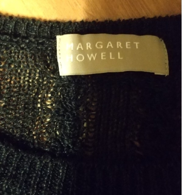 MARGARET HOWELL(マーガレットハウエル)のマーガレットハウエル　リネンニット レディースのトップス(ニット/セーター)の商品写真