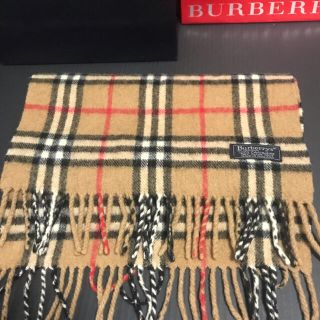 バーバリー(BURBERRY)のBurberry  マフラー　カシミア100%(マフラー/ショール)