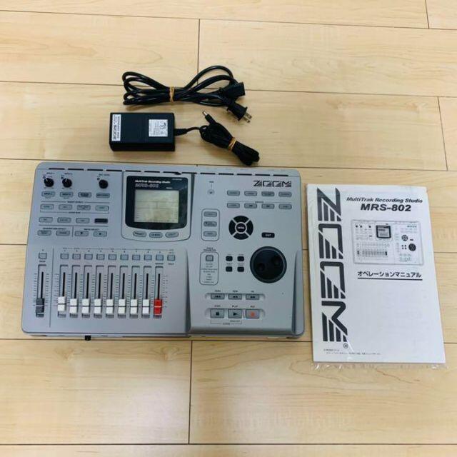 ZOOM ズーム MRS-802 マルチトラックレコーダーレコーディング/PA機器