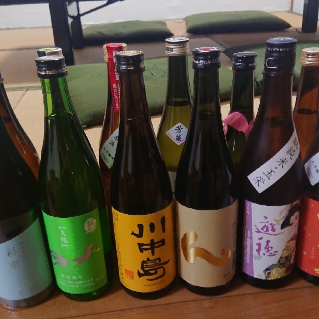 日本酒しごうびん十二本新品