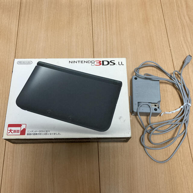 動作確認済】ニンテンドー3DS LL ブラック 大注目