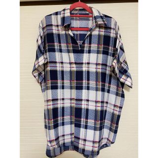 ロペピクニック(Rope' Picnic)の新品　ロペピクニック　チェックシャツ(シャツ/ブラウス(半袖/袖なし))