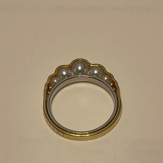 受発注品 タサキ リキッドスカルプチャー リング 13.5号 K18 美品 リング