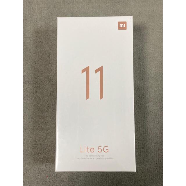 Xiaomi mi11 Lite 5G イエロー 国内版 新品未開封 【海外正規品】激安通販 スマホ/家電/カメラ