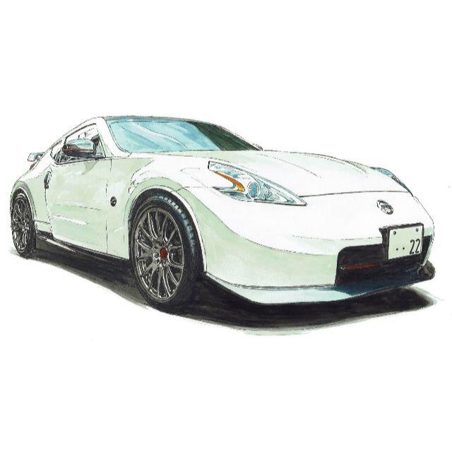 美術品/アンティークNC-639 NISMO/GT-R限定版画サイン額装作家平右ヱ門