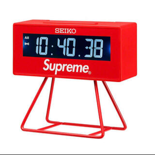 シュプリーム(Supreme)の新品 Supreme Seiko Marathon Clock セイコー 時計(置時計)