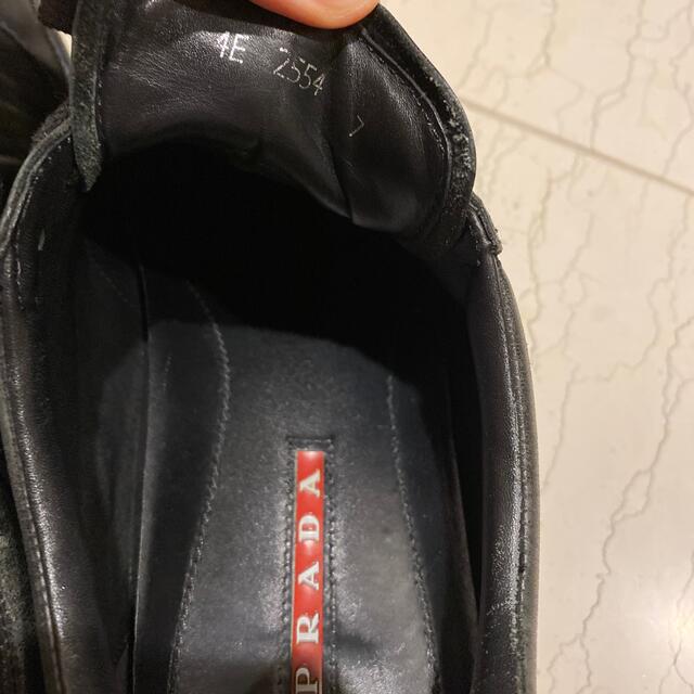 PRADA(プラダ)のPRADA プラダ　スニーカー　黒 メンズの靴/シューズ(スニーカー)の商品写真
