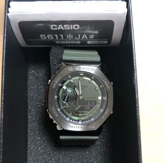 ジーショック(G-SHOCK)のCASIO G-SHOCK ジーショック GM-2100B-3AJF グリーン(腕時計(アナログ))