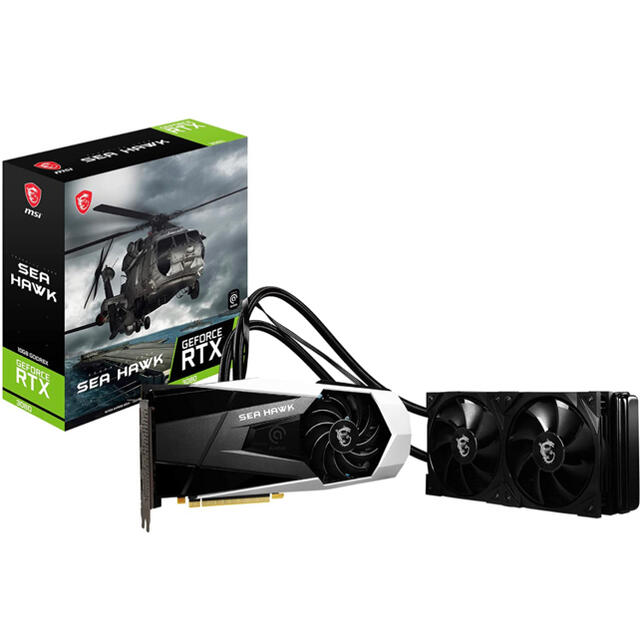 新品未開封　MSI RTX 3080 SEA HAWK LHRPCパーツ