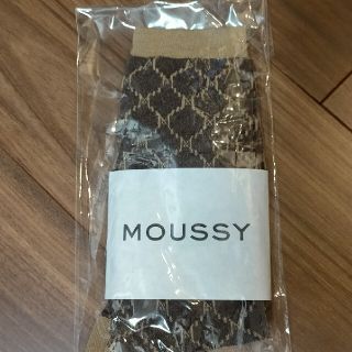 マウジー(moussy)のMOUSSY　新品❢モノグラム柄ソックス(ソックス)