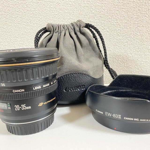爆買い人気】 Canon - CANON EF 20-35mm F3.5-4.5+EW-83IIの通販 by