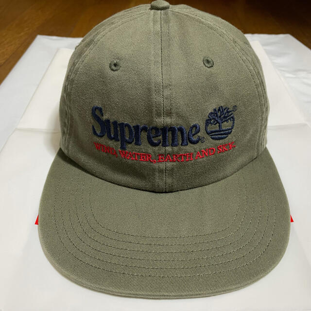 Supreme(シュプリーム)の20ss Supreme Timberland 6-Panel Olive メンズの帽子(キャップ)の商品写真