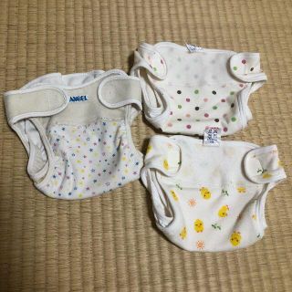 布オムツカバー 3点セットB(ベビーおむつカバー)