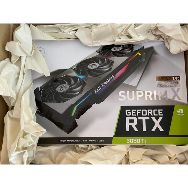 PC/タブレット新品未開封　RTX 3080 TI SUPRIM