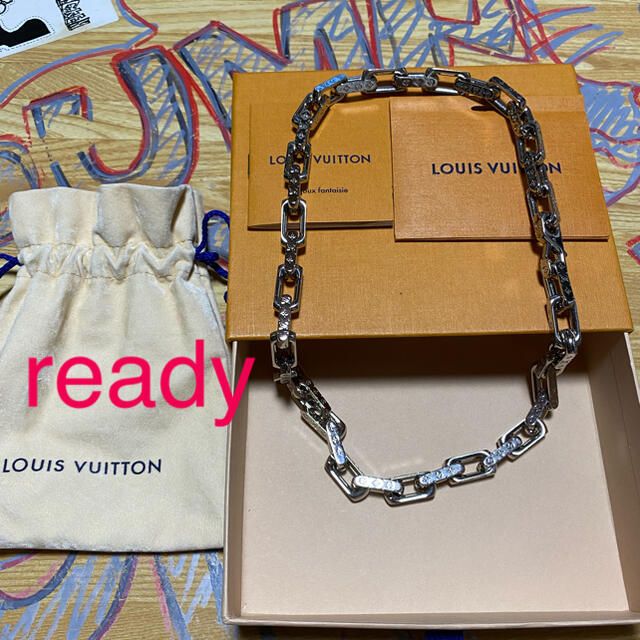 LOUIS VUITTON - 確実正規品　LOUIS VUITTON コリエチェーン モノグラム  ネックレス