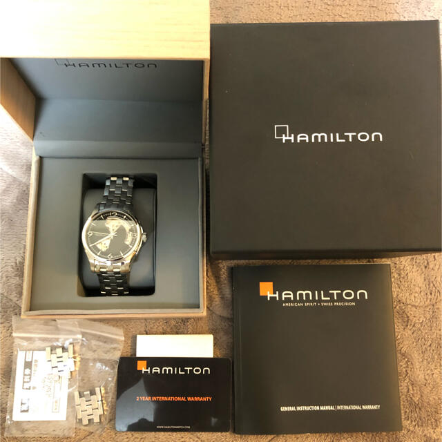 Hamilton(ハミルトン)の[美品]HAMILTON ハミルトンジャスマスター　ビューマチックオープンハート メンズの時計(腕時計(アナログ))の商品写真