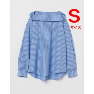 エイチアンドエム(H&M)のTOGA  H&M トーガ コットンワイドブラウス　S(シャツ/ブラウス(長袖/七分))