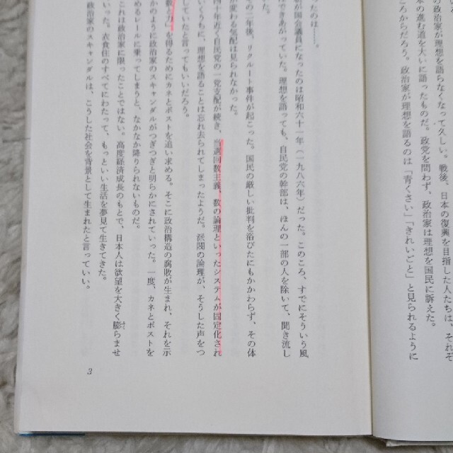 光文社(コウブンシャ)の栞紐付き 『小さくともキラリと光る国 日本』 武村正義 エンタメ/ホビーの本(人文/社会)の商品写真