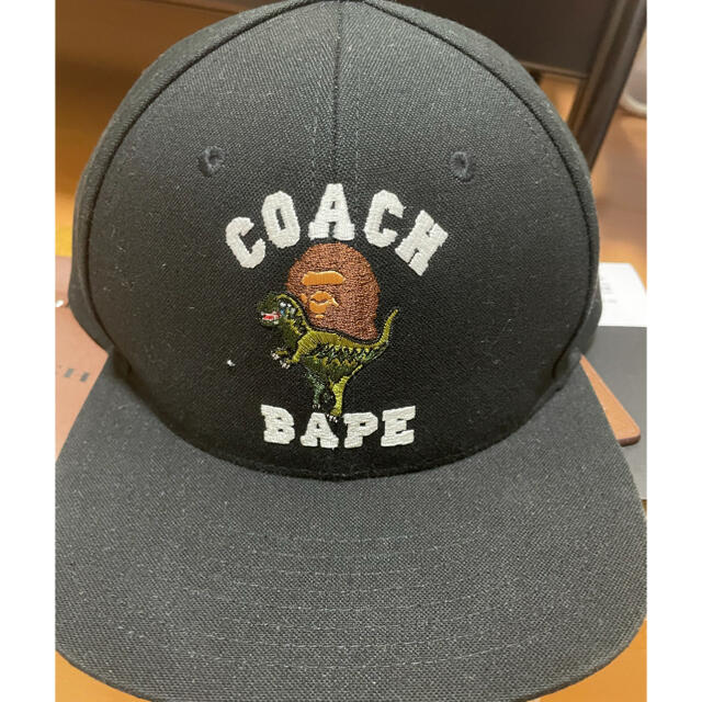 激レア☆ A BATHING APE×コーチcoach　ベースボールキャップ