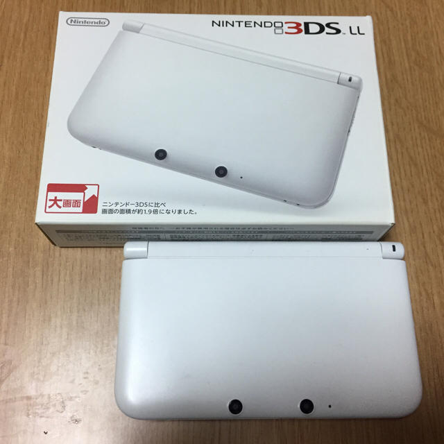 3DS LL 本体 ホワイト 美品