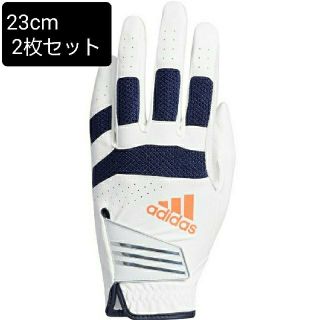 アディダス(adidas)の新品未使用　アディダス ハイブリッドレザー　23cm 2枚(ウエア)